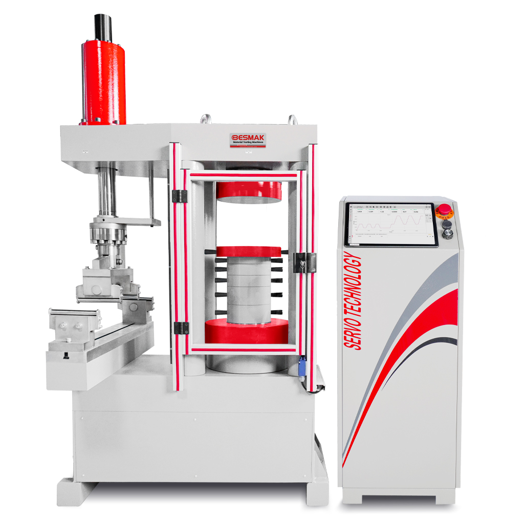 Servo-Hydraulic Concrete Press and Bending Test System