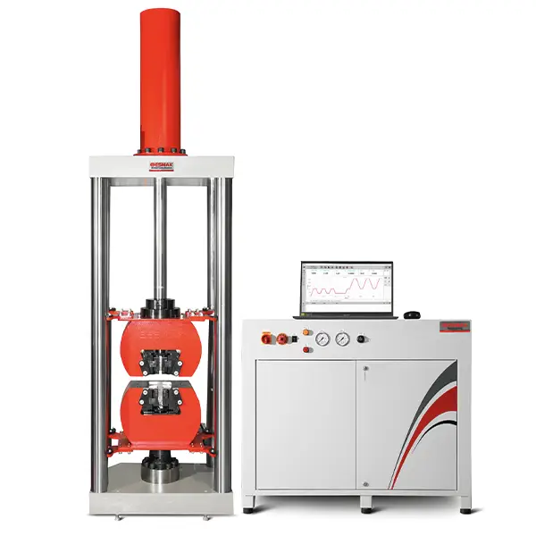 servo hydraulic universal testing machine for tensile and compression testing