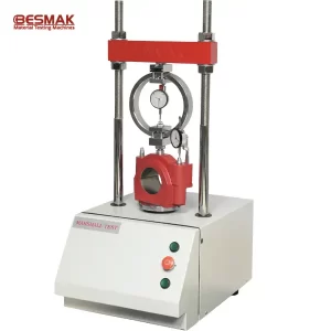 BESMAK BAS-508/2 Marshall Mechanical Machine for asphalt stability and flow testing