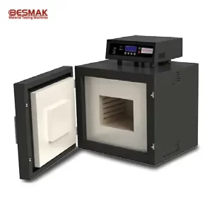 BESMAK BAS-523 Muffle Furnace yüksek sıcaklık laboratuvar testleri için