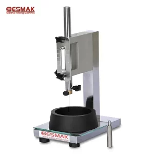 BESMAK BCE-305/1 Manuel Vicat Cihazı çimento kıvamı ve priz süresi testi için