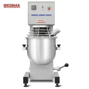 BESMAK BCE-308 Manuel Harç Mikseri çimento hamuru ve harç hazırlama için