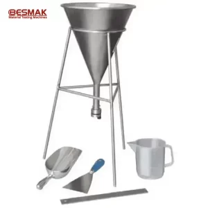 BESMAK BCE-313 Çimento Yığın Yoğunluğu Cihazı çimento yoğunluk testi için