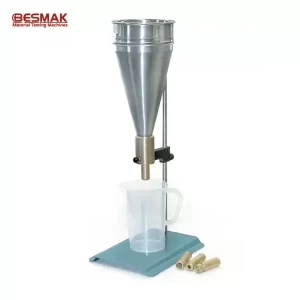 BESMAK BCE-317 Akış Konisi Cihazı harç ve grout akışkanlık testi için