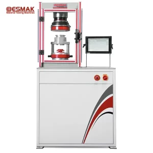 BESMAK BCE-SP/LST Servo Hidrolik Çimento Basınç Test Makinesi çimento harcı dayanım testleri için