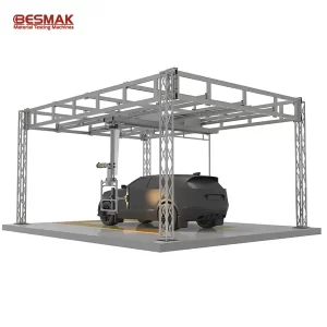 BESMAK BMT-CARSCAN Automated Vehicle Inspection System with Active Thermography