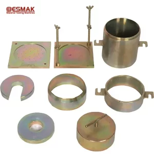 BESMAK BSO-209 California Bearing Ratio zemin testleri için CBR kalıp seti