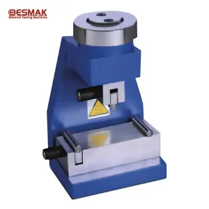 Besmak cement flexural apparatus - EN 196-1 compliant prism specimen bending test accessory