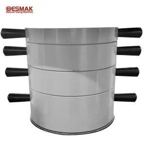 Besmak çimento basınç test cihazı ara parçası - 10, 20, 50, 80 mm ölçülerinde korozyona dayanıklı distance platen