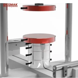 Besmak eğilme test cihazı için basınç aparatı - flexural makinesini kompresyon testine dönüştüren fikstür