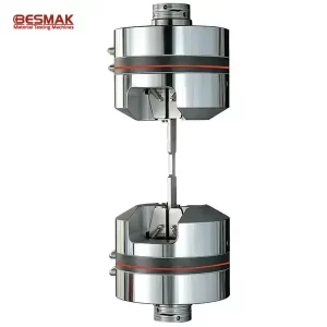 Besmak hidrolik kama çene (hydraulic wedge grips) - üniversal test cihazı için otomatik numune kenetleme sistemi