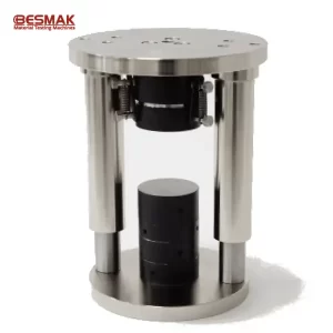 Besmak kaya karot basınç test fikstürü (BRC-710) - ASTM D7012 uyumlu tek eksenli basınç aparatı