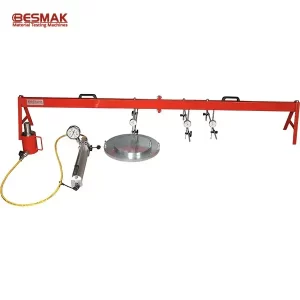 BESMAK BSO-213 zemin taşıma kapasitesi testleri için plaka yükleme test cihazı