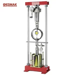 BESMAK BSO-212 yerinde zemin taşıma kapasitesi testleri için portatif CBR test cihazı