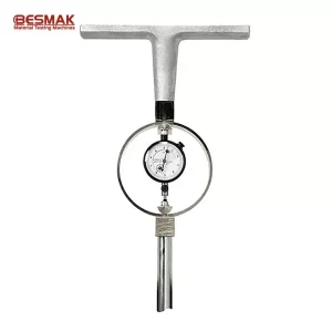 BESMAK BSO-202/7 zemin taşıma kapasitesi testleri için proving ring penetrometre