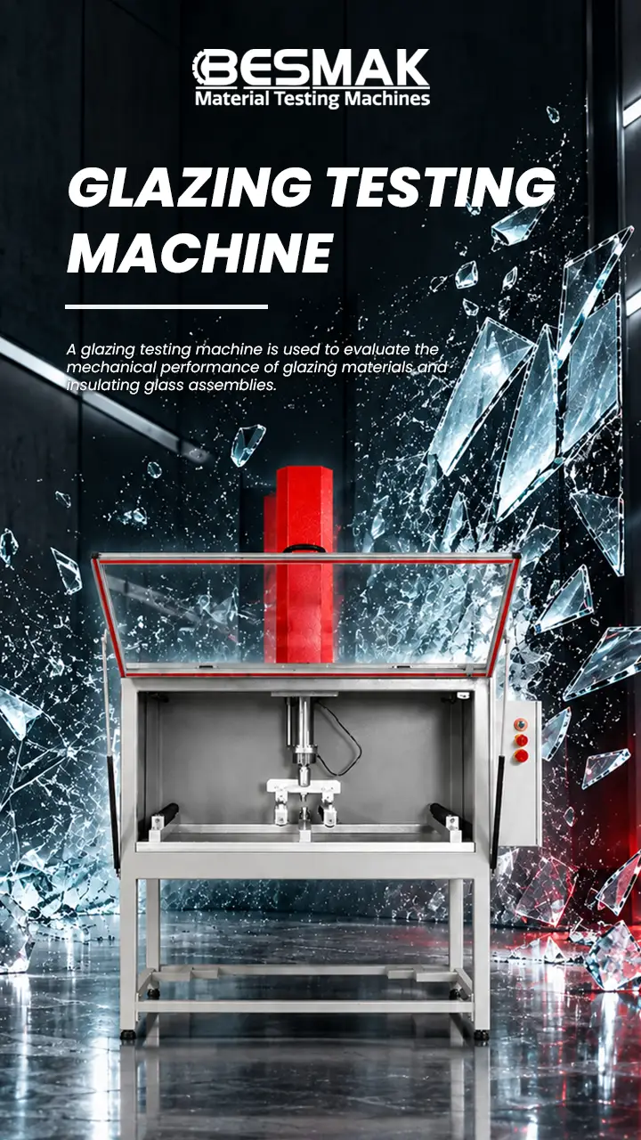 Glazing Testing Machine BESMAK Glazing Testing Machine for mechanical testing of glass assemblies